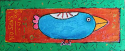 tableau de Jean-Philippe Berger, skieur