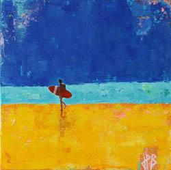 tableau de Jean-Philippe Berger, skieur