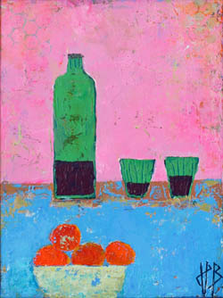 Les 3 planeurs, tableau de Jean-Philippe Berger