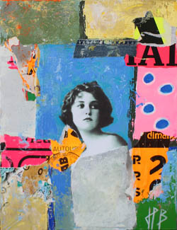 Le surfeur, tableau de Jean-Philippe Berger