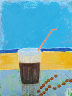 Les 3 planeurs, tableau de Jean-Philippe Berger