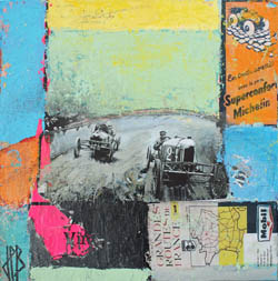 Le surfeur, tableau de Jean-Philippe Berger